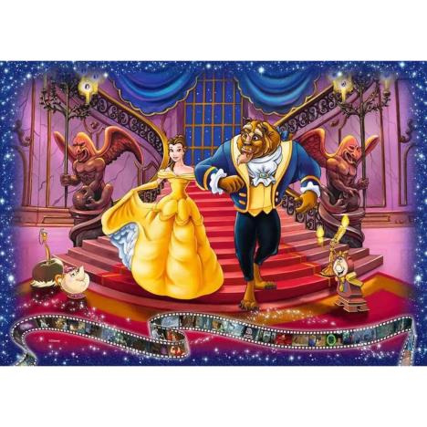 Disney Collector's Edition Beauty & The Beast 1000pc Jogsaw Puzzle Extra Image 1